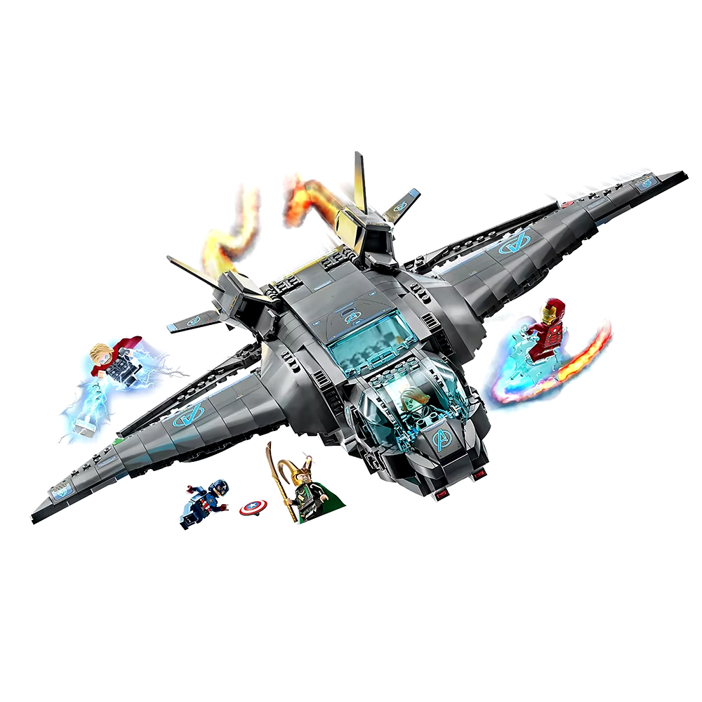 The Avengers Quinjet Building Blocks